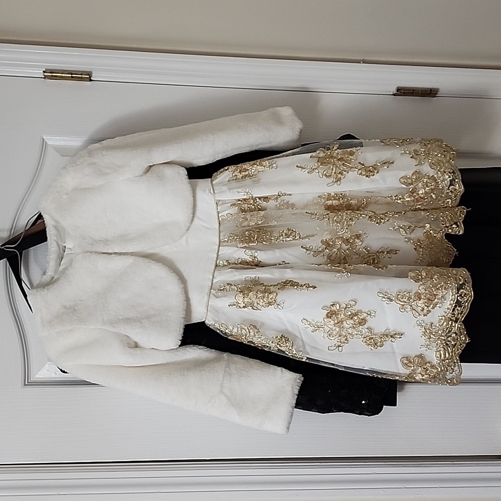 Girls Rare Editions Dress - Picture 1 of 5